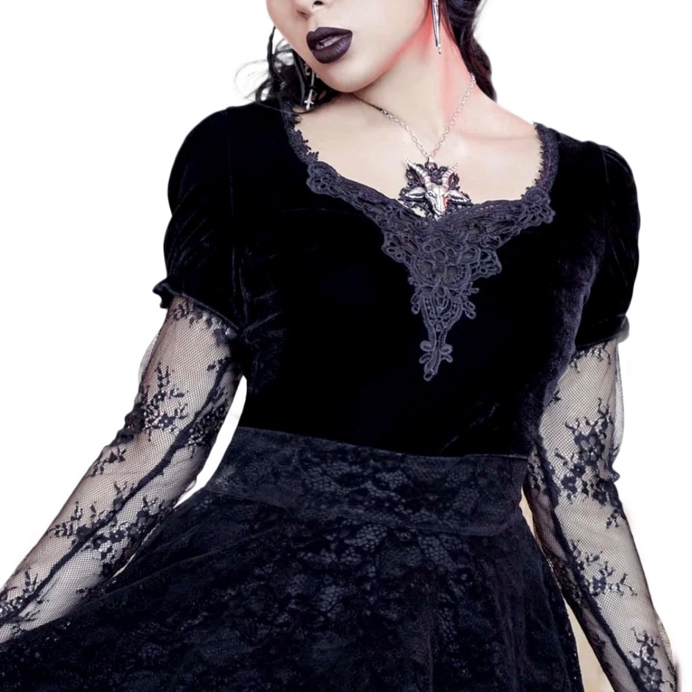 Killstar spirit bound long sleeve top